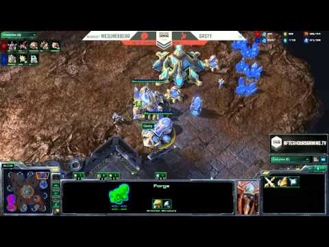 AHGL Microsoft vs EA Game 1 - Week 1 - Starcraft 2