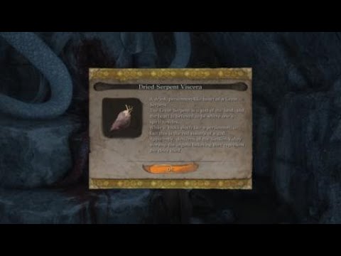 Sekiro: Shadows Die Twice - Dried Serpent Viscera location