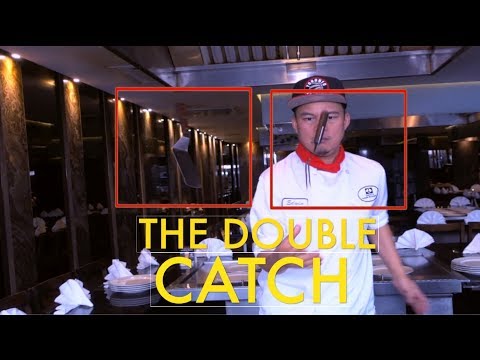 TEPPANYAKI TRICK SHOT Episode 005 The Double Catch