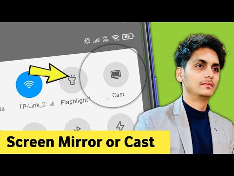 Redmi Mi || Screen Cast || Smart Mirroring Setting in Android Phone Xiaomi Note 11