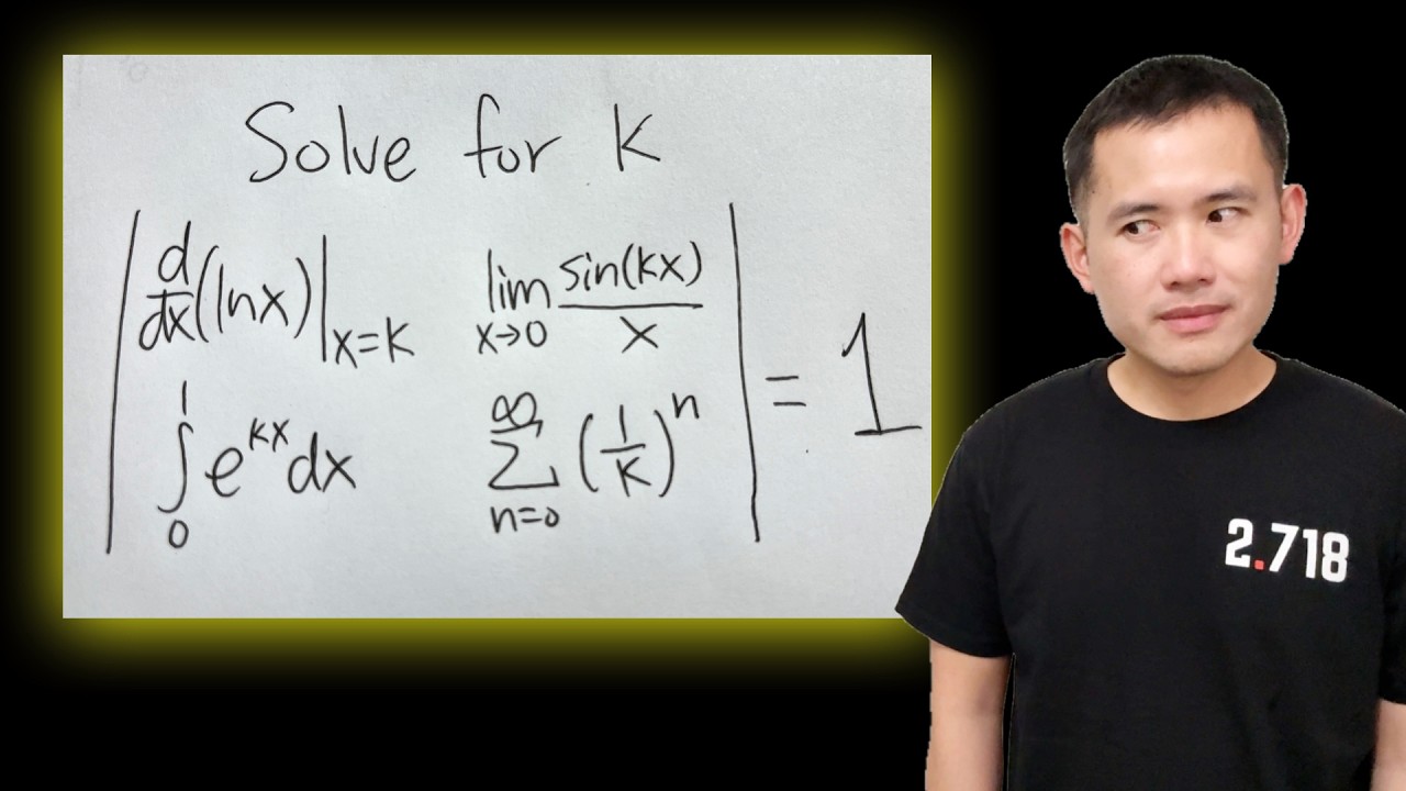 A new "all-in-one" calculus problem (now in a matrix)
