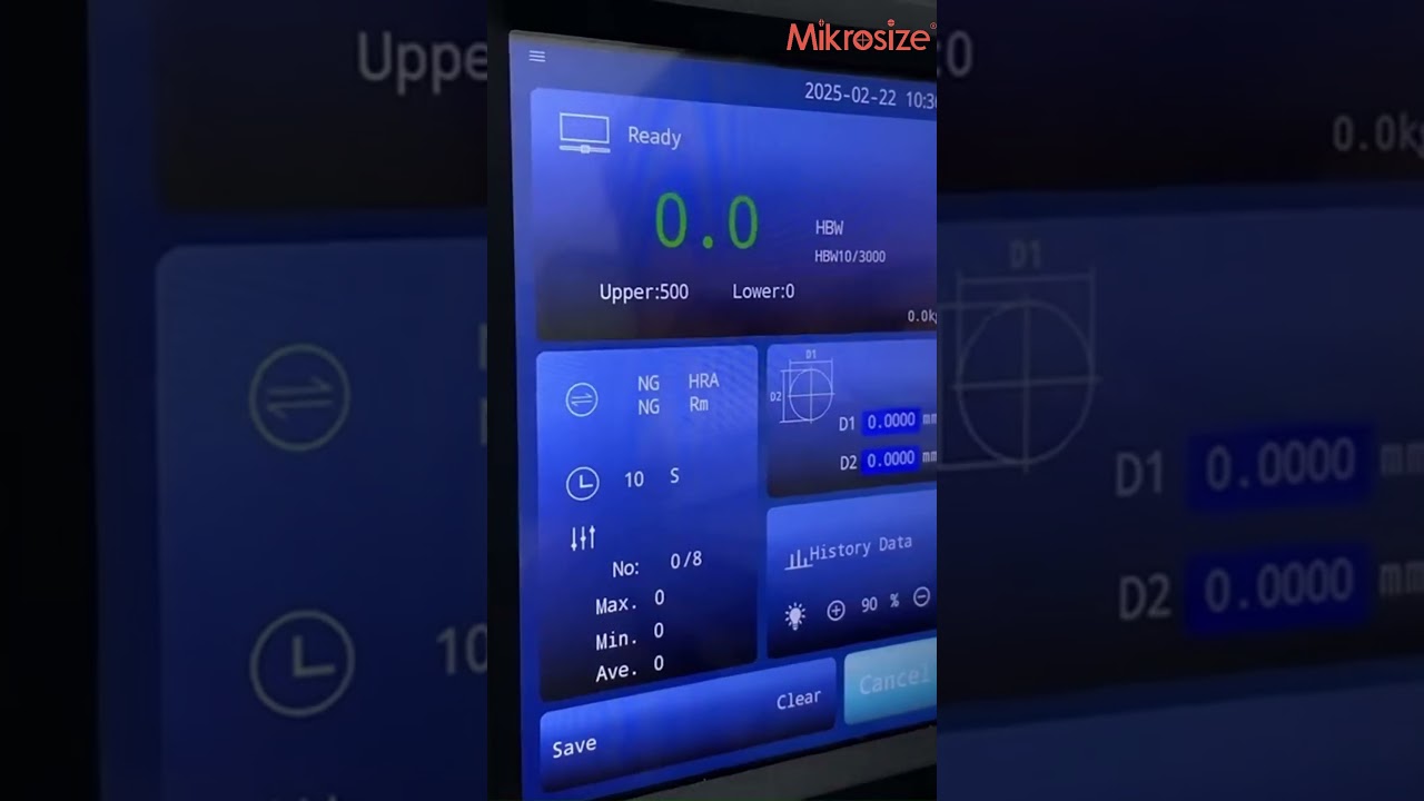 iBrin-3000E Electronic Touch Screen Brinell Hardness Tester
