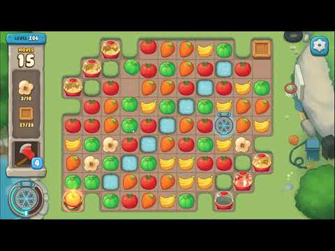 We Bare Bears match3 repairs level 206