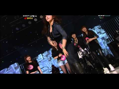 4minute's Jihyun dancing 'touch me' @KJE chocolate﻿