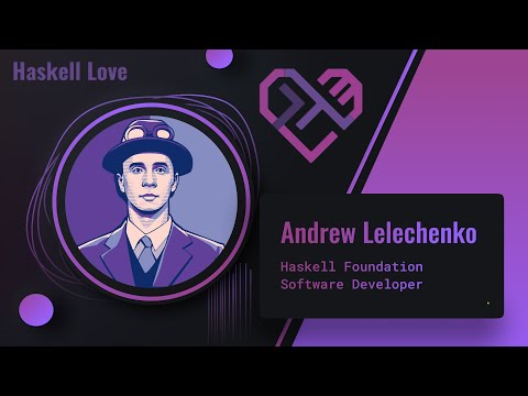 Andrew Lelechenko about his talk "Tasty-bench: featherlight benchmark framework"