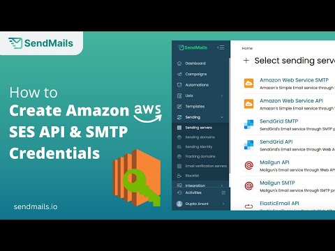 How To Create Amazon Ses Api Key