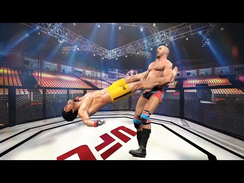Bruce Lee vs John Lacoste ( EA Sports UFC 4 ) wwe mma