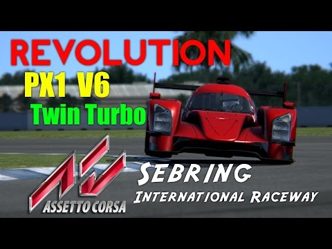 Thumbnail for Assetto Corsa | PX1 V6 Twin Turbo at Sebring | Tri-screen hotlap by Tdi, Video c, rall, Porsche, Video ca, video, Video car, rally, Porsche 919 Hybrid, Car, vide