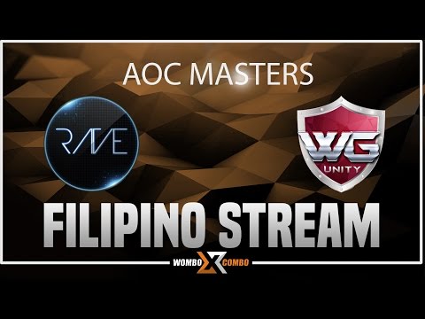 Rave vs. WG.Unity AOC Masters Playoffs Game 2