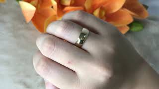 Vídeo de Aliança Abaulada Ouro 18k 6mm