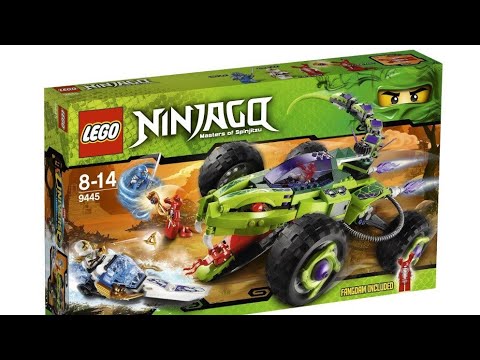 Lego ninjago Fangpyre truck ambush (9445)