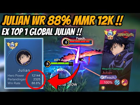 Ketemu Ex Top 1 Global Julian !! Julian Winrate 88% Mmr 12K !!