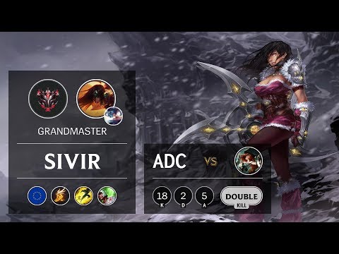Sivir ADC vs Miss Fortune - EUW Grandmaster Patch 9.8