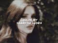lana del rey-summertime sadness (sped up+lyrics+reverb) // tiktok version