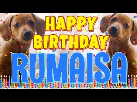 Happy Birthday Rumaisa! ( Funny Talking Dogs ) What Is Free On My Birthday