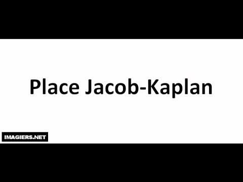 如何发音 # Place Jacob Kaplan