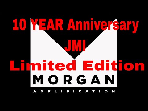 Morgan Amplification JMI 10th Anniversary 20-Watt Guitar Amp Head 2019 - Black image 7