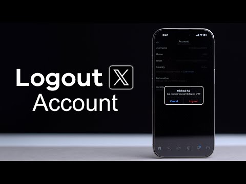 How To Logout of an X (Twitter) Account?
