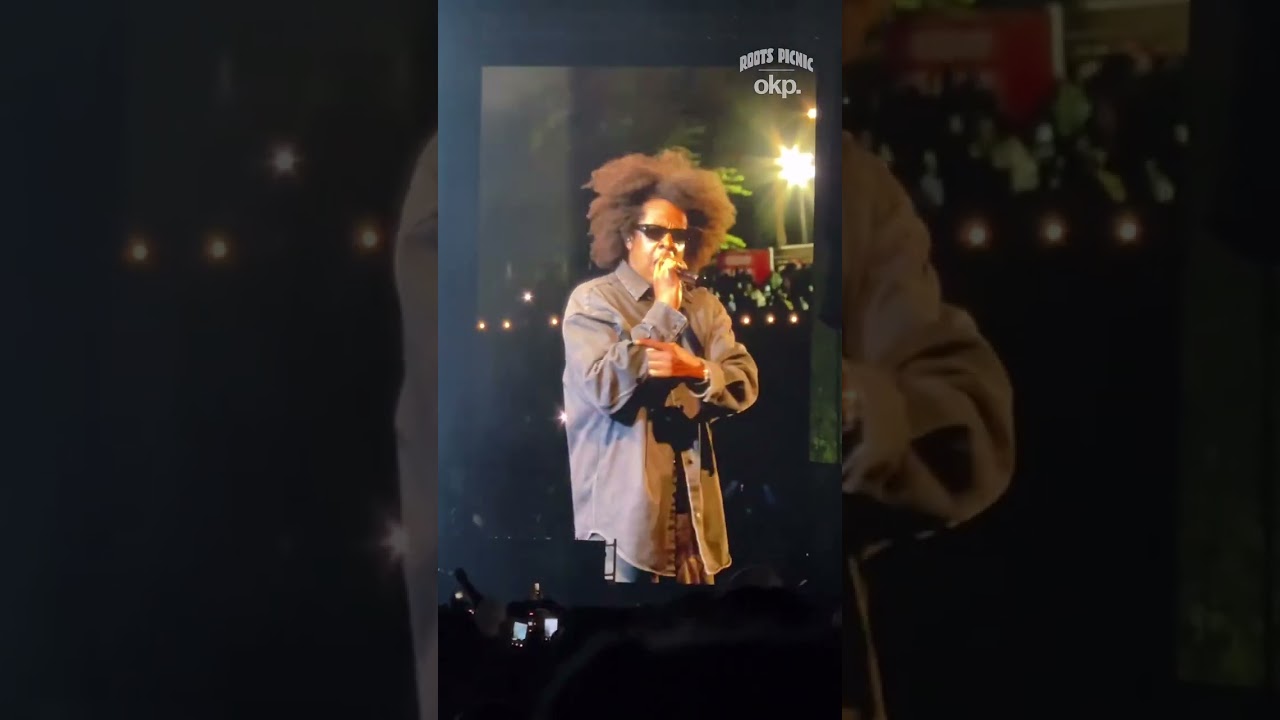 #JayZ giving credit where its due at #RootsPicnic 🔥 #trending #theroots
