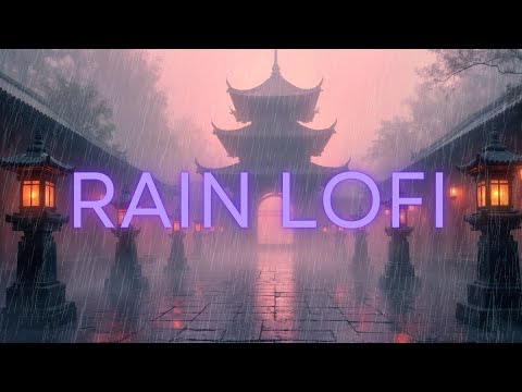 Japanese Temple Rain | Ancient Pagoda Storm Ambience