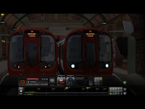 Train Simulator 2021: Virtual District Line | South Kensington - Edgware Road | S7 Circle Line