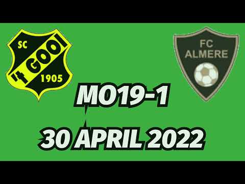 ‘t Gooi MO19-1 - FC Almere MO19-1