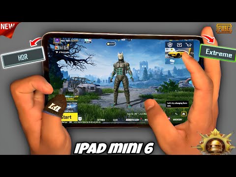 HDR + 60 FPS GAMEPLAY ON THIS IPAD 🔥IPAD MINI 6 BGMI & PUBG TEST IN 2025 😍
