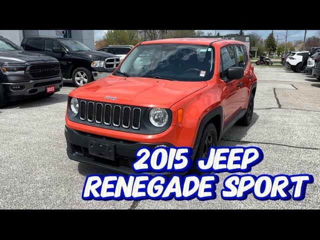 2015 Jeep Renegade Sport in Cars & Trucks in Sarnia
