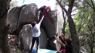 Video thumbnail: Escac i mat, 6b. Can Camps