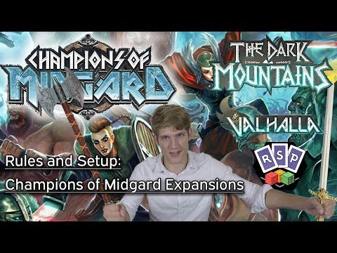 The Dark Mountain and Valhalla Setup and Rules - Ready Steady Play