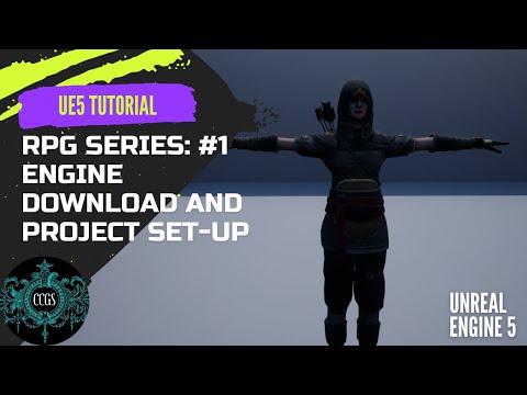 Unreal Engine 5 RPG Tutorial Series #1 - Engine Download and Project Setup #unrealengine #ue4 #ue5