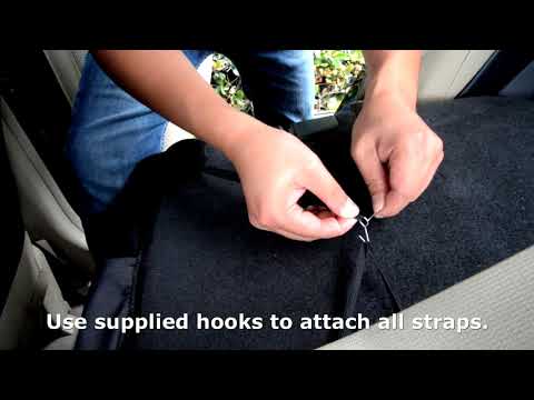 40/60 Split Installation for Seat Covers
