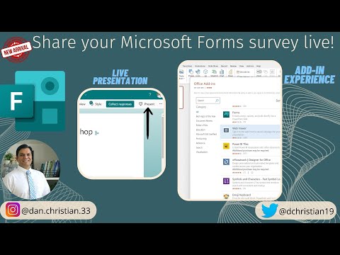 Share your Microsoft Forms survey live! Share your Microsoft Forms survey live!