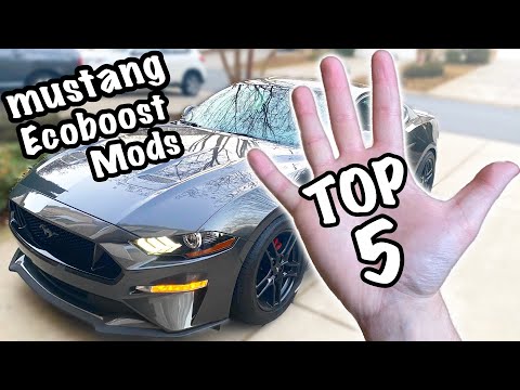 Top 5 Mustang Ecoboost Mods!