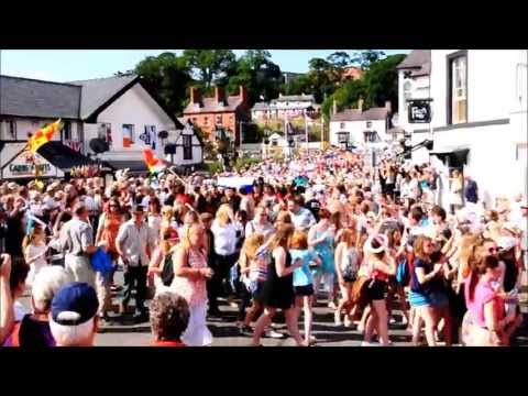 Llangollen International Eisteddfod 2013 Parade of Nations.