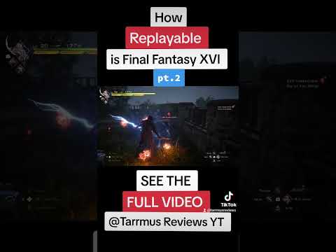 How Replayable is Final Fantasy XVI? pt 2 #finalfantasy16