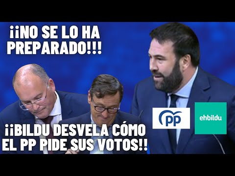 😱IÑARRITU AC0JONA al PP al contar cómo PIDEN sus VOTOS a BILDU y TELLADO x su PASADO de IZQUIERDAS!😂