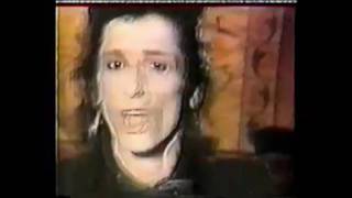 JOHNNY THUNDERS 'I Was Born To Cry' video-clip, from 'Copy Cats' album