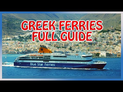 Traveling by FERRY in Greece : Full Guide