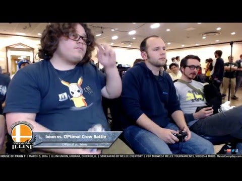 House of Paign 9 - Team Ixion vs. Team OPtimal - SSBM - Crew Battle
