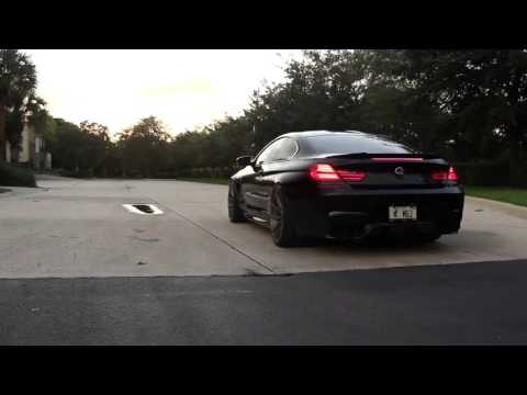 BMW F13 M6 launch with Meisterschaft exhaust