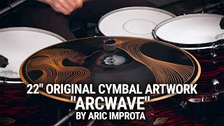 Video thumbnail for Meinl Cymbals - Aric Improta 22" Artist Design Cymbal "Arcwave" - limited edition by MEINL Cymbals