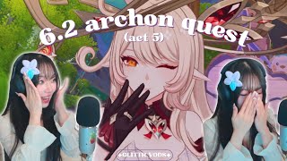 Glittr Tries to Save Columbina Before Time is Up!(6.2 Luna III Act 5 FULL Reaction) | Genshin Impact