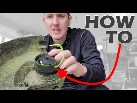 How to Change the Line | Weed Eater String | Replace Weed Wacker [2021]