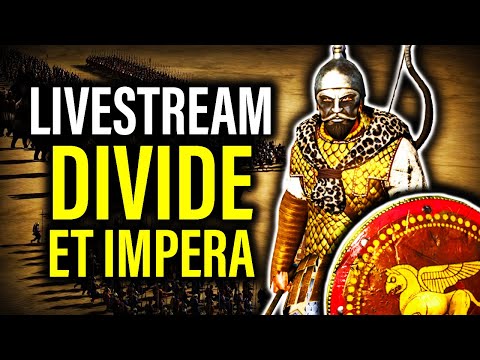 ROME 2 DIVIDE ET IMPERA LIVE: NEW BRILLIANT ACHAEMENID SUBMOD!