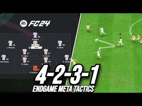 *ENDGAME* Meta Tactics! Best 4231 Custom Tactics EA FC 24