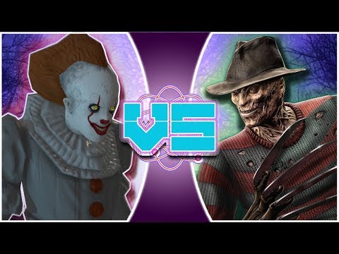 PENNYWISE vs FREDDY KRUEGER! (Halloween Animation) | REWIND RUMBLE