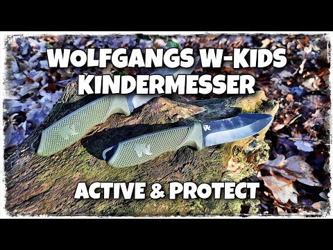Odenwolf W-Kids Kindermesser [Active & Protect] [ehm. Wolfgangs]