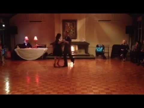  Jaimes Friedgen  and  Johana Copes  are  dancing  to  the  vals  "  Romance de Barrio  "  by  Aníbal Troilo