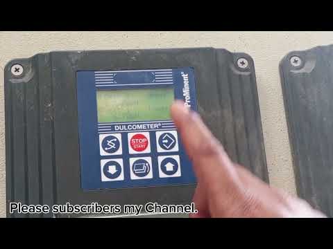 How to set the ph control parameter #DULCOMETER